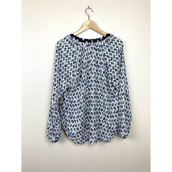 WAYF Printed Peasant Top - Picture 6 of 7